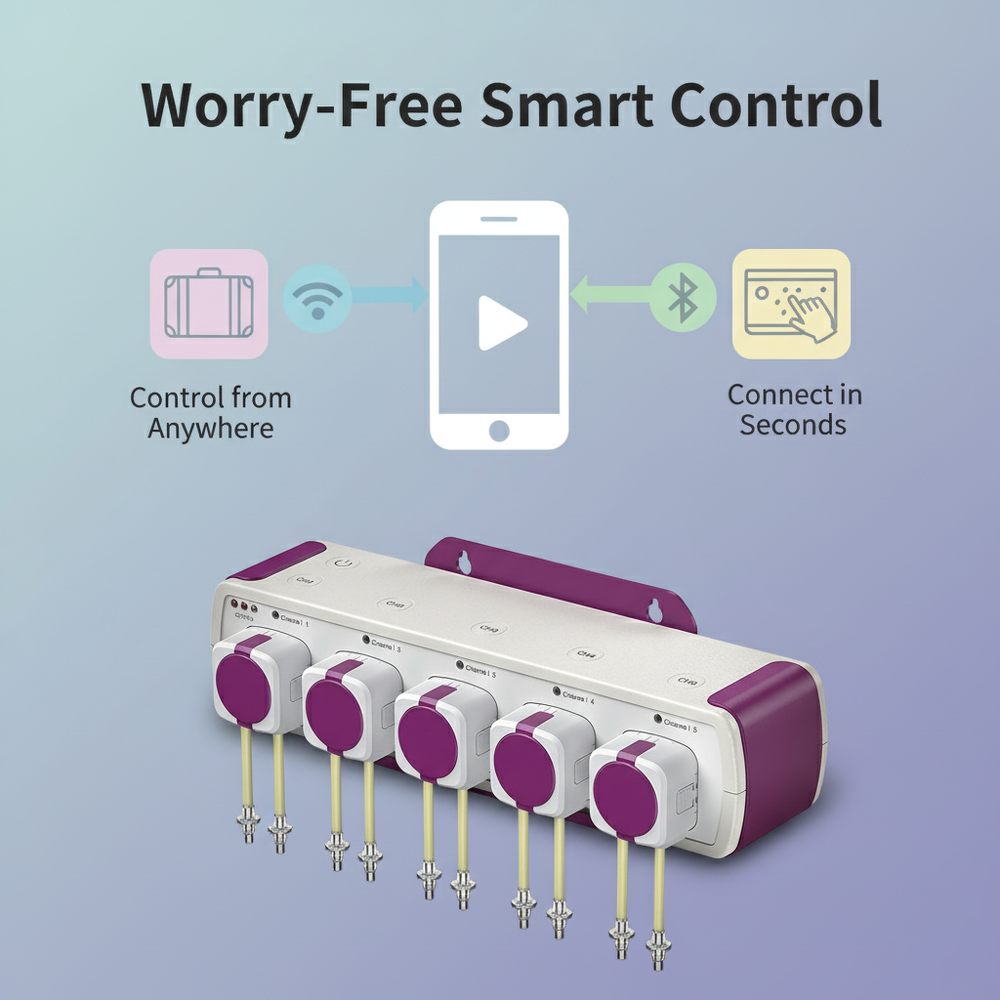 Smart Dosing Pump WiFi Bluetoo - Plant Parent App incelemesi ve fiyatı