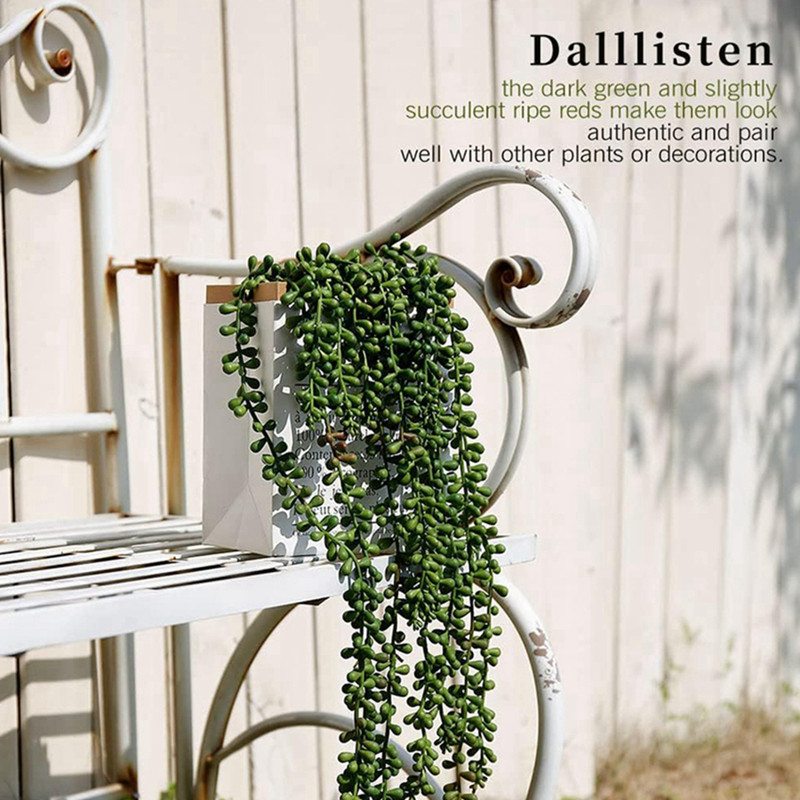 Artificial Plastic Plants Vine - String Of Pearls Plant incelemesi ve fiyatı