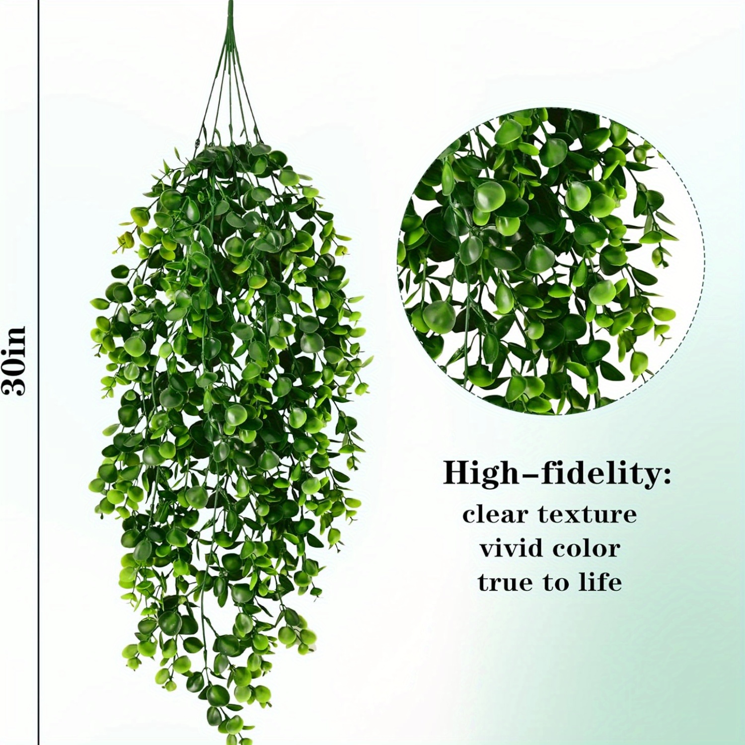 Artificial Hanging Plants Fake - String Of Pearls Plant incelemesi ve fiyatı