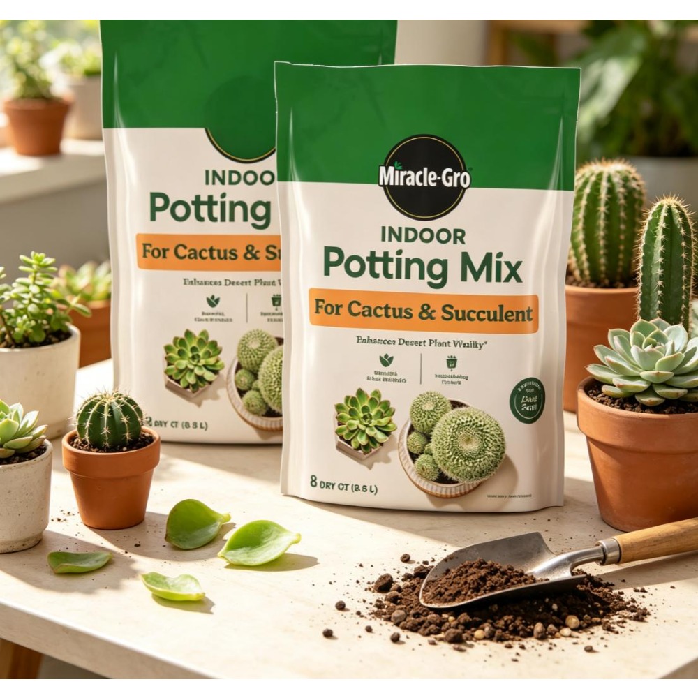 2 Pack 8 Quart Fast‑Draining C - Cactus Mix Pot incelemesi ve fiyatı