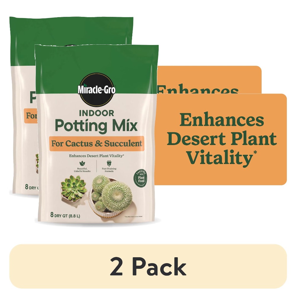2 Pack 8 Quart Fast‑Draining C - Cactus Mix Pot incelemesi ve fiyatı