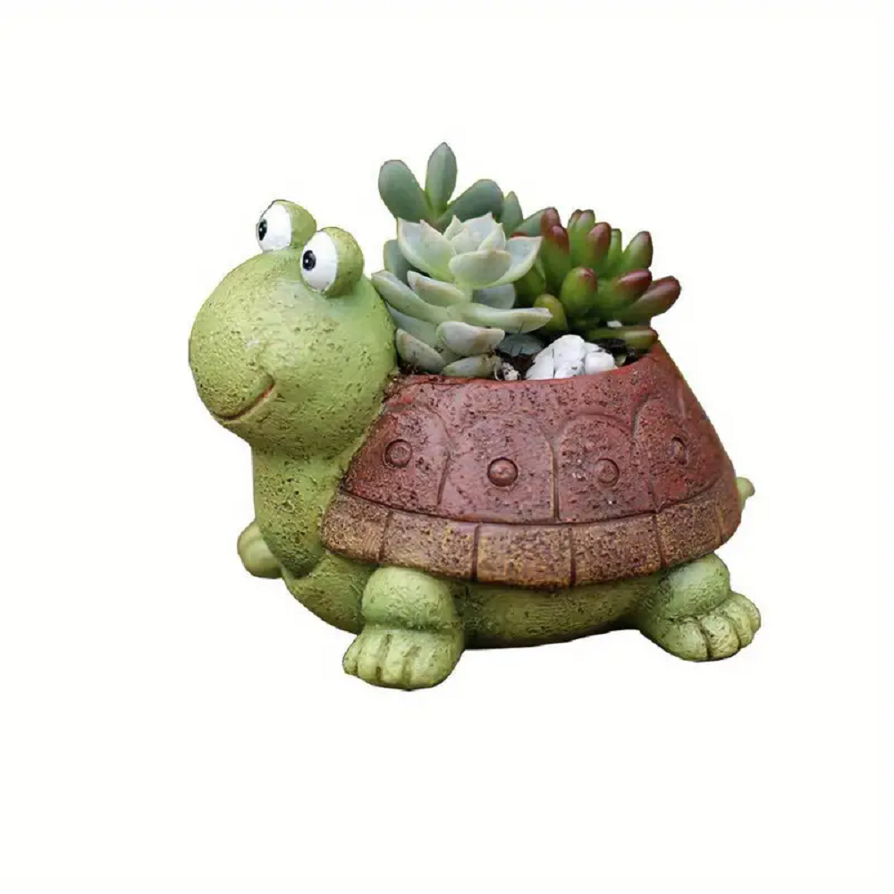 Cute Turtle Planter Succulent  - Cactus Mix Pot incelemesi ve fiyatı