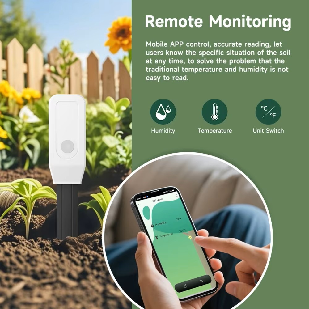 Tuya WiFi Soil Moisture Meter  - Plant Parent App incelemesi ve fiyatı