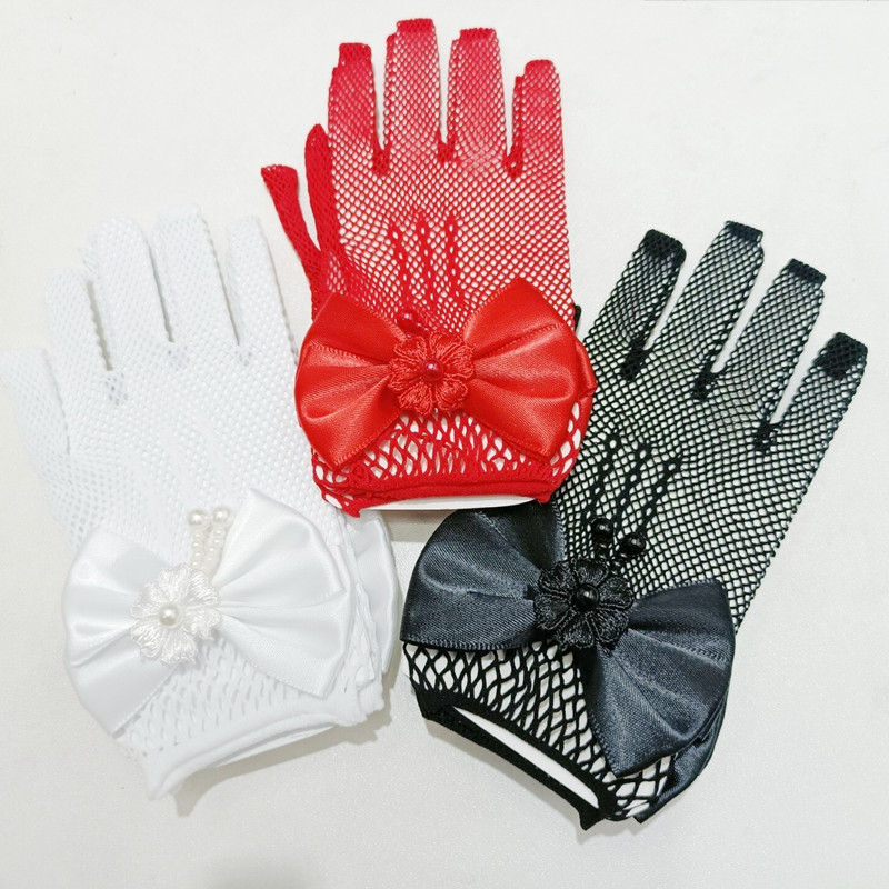 Kids Lace Pearl Fishnet Gloves - String Of Pearls Plant incelemesi ve fiyatı