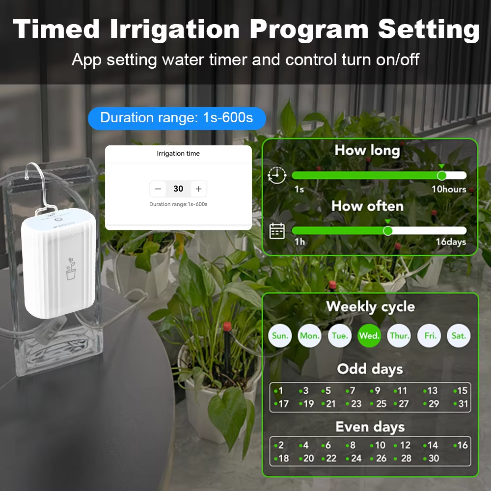 Tuya WiFi Intelligent Watering - Plant Parent App incelemesi ve fiyatı