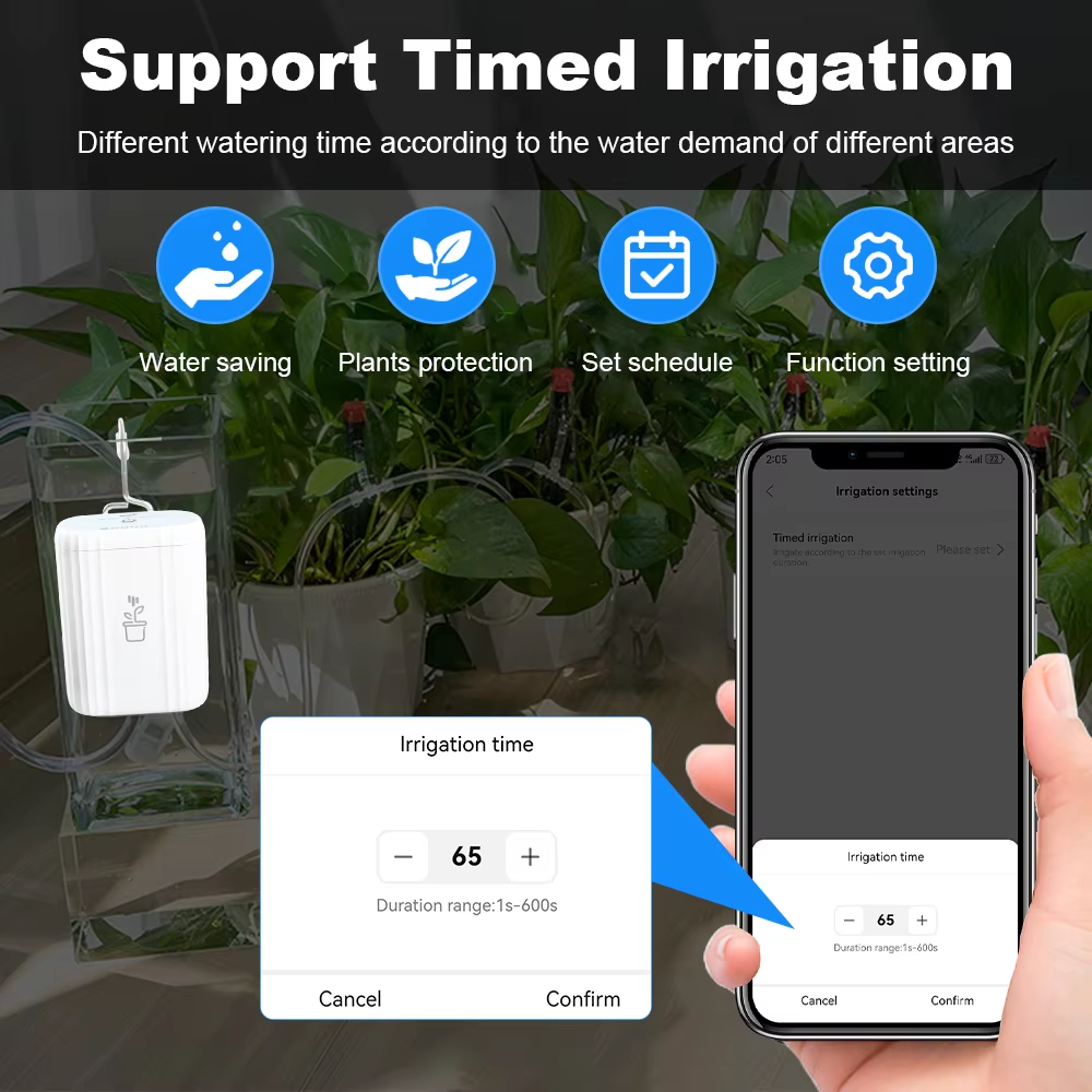 Tuya WiFi Intelligent Watering - Plant Parent App incelemesi ve fiyatı