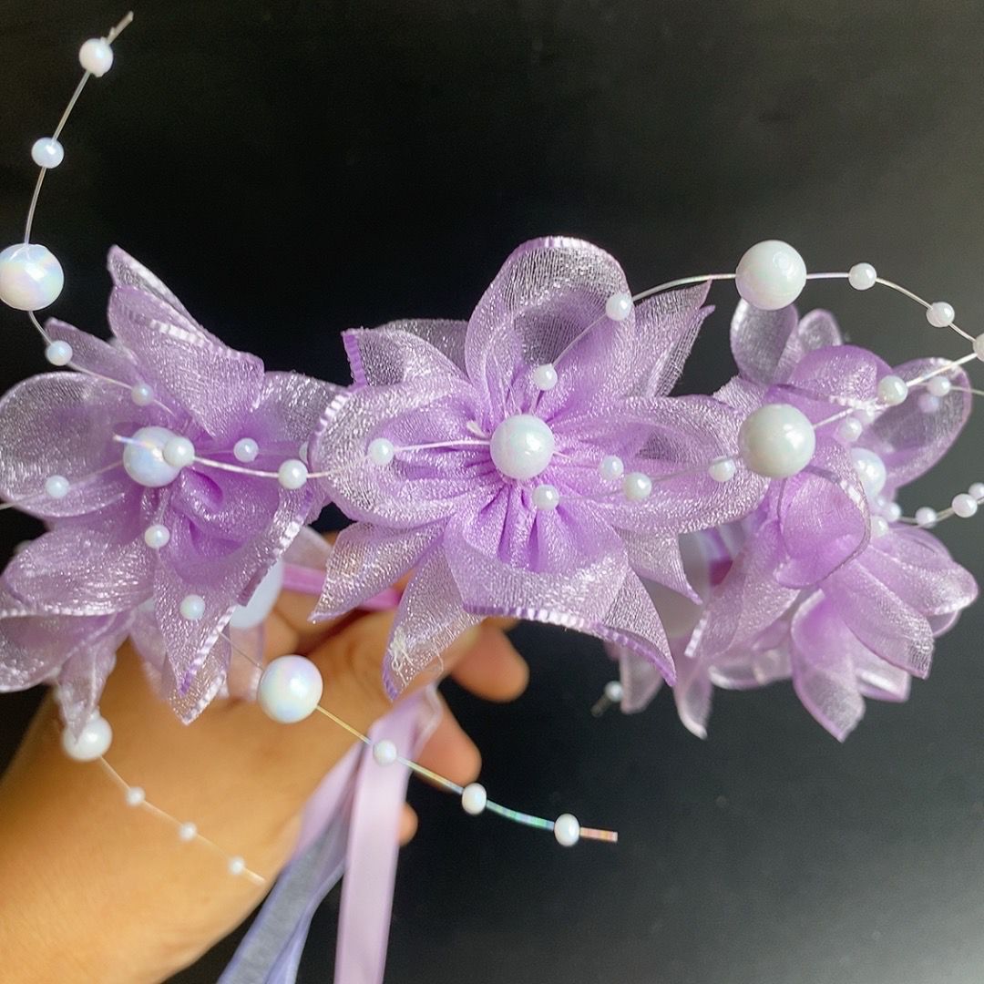 Korean Ethereal Mesh Flower He - String Of Pearls Plant incelemesi ve fiyatı