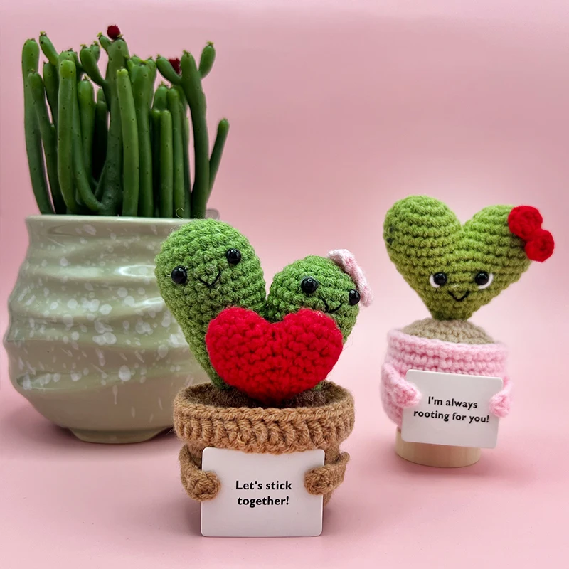 Mini Cute Crochet Flowers Fini - Cactus Mix Pot incelemesi ve fiyatı