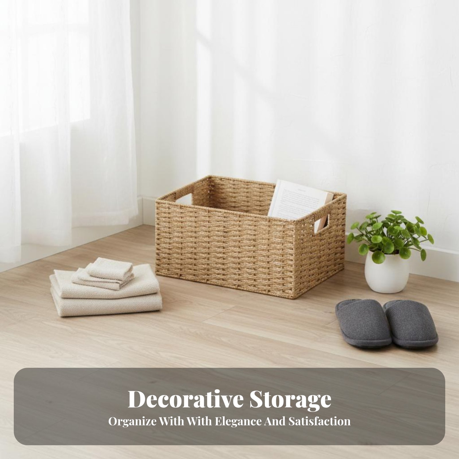 Woven Storage Container Japane - Is Plant Parent Free To Use incelemesi ve fiyatı