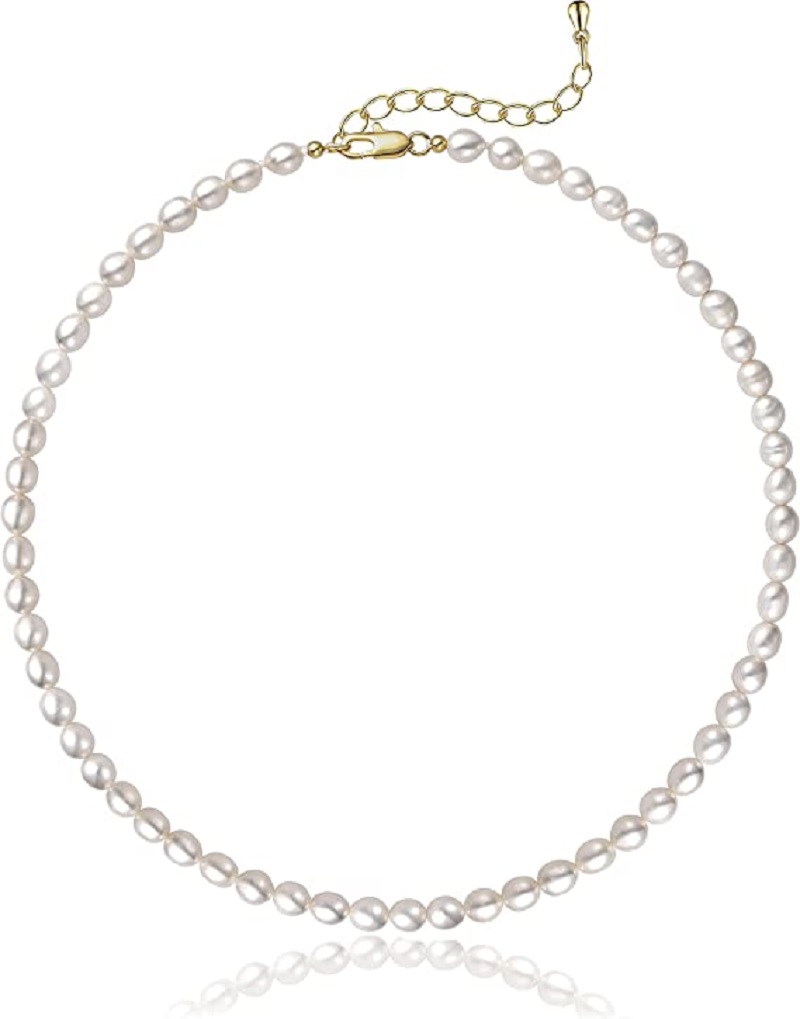 Pearl Necklace 5-7mm Oval Whit - String Of Pearls Plant incelemesi ve fiyatı