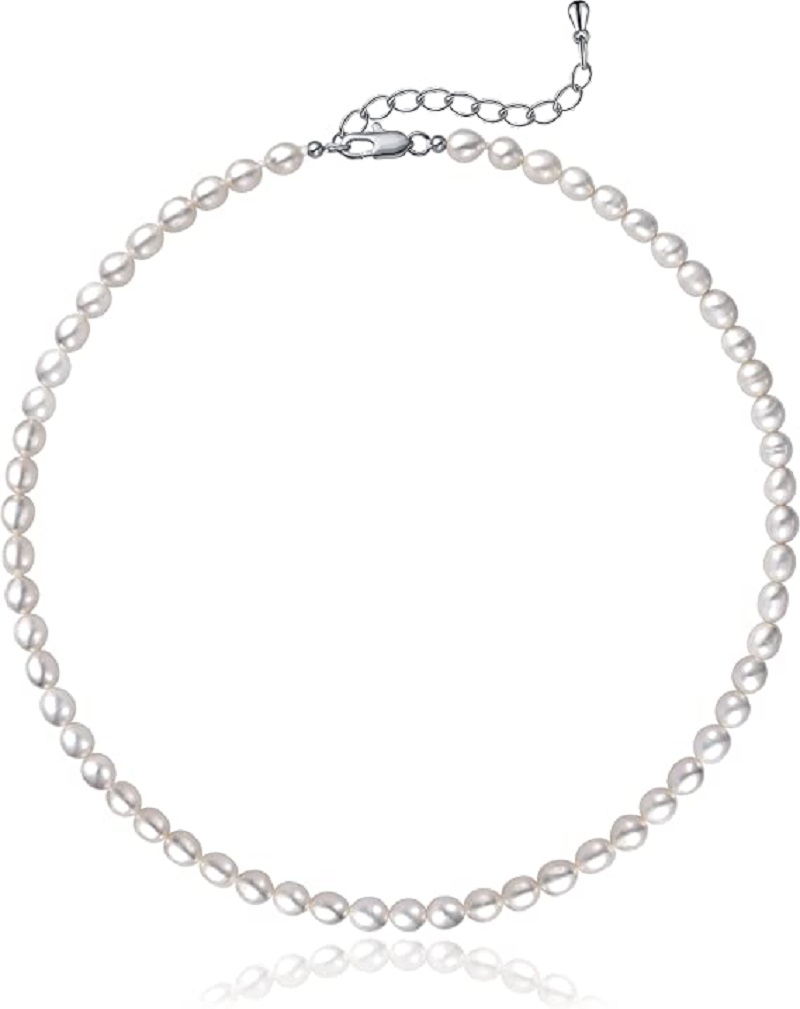 Pearl Necklace 5-7mm Oval Whit - String Of Pearls Plant incelemesi ve fiyatı