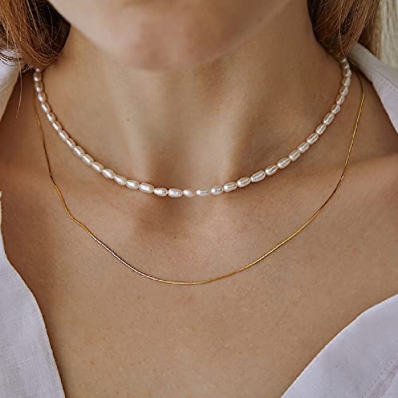 Pearl Necklace 5-7mm Oval Whit - String Of Pearls Plant incelemesi ve fiyatı