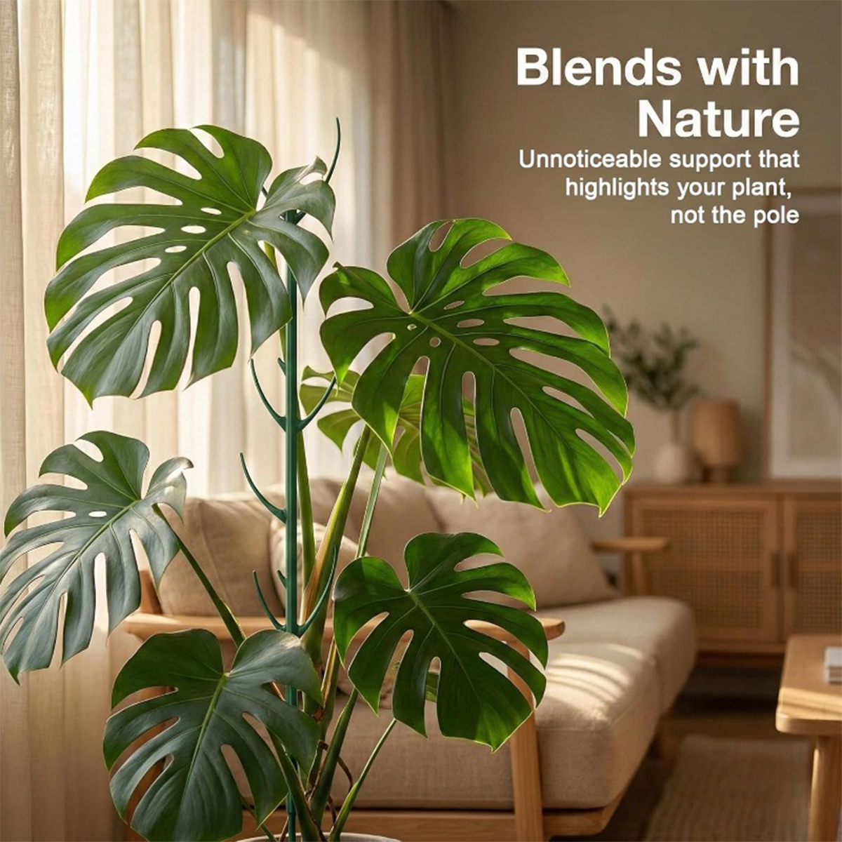 6 PCS Monstera Plant Support S - Variegated Monstera Node incelemesi ve fiyatı