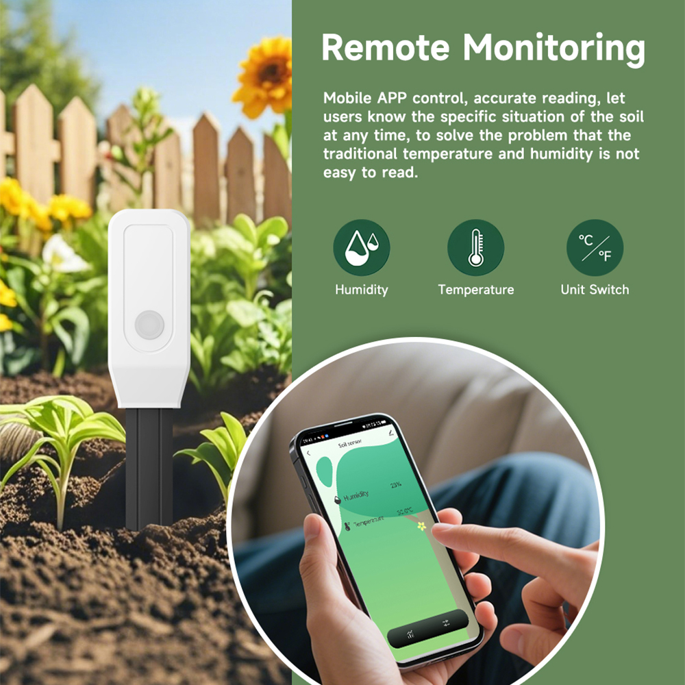 Tuya Zigbee Soil Tester, App C - Plant Parent App incelemesi ve fiyatı