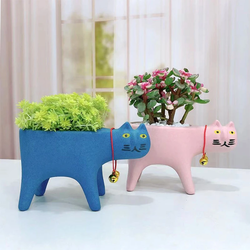 Cat Flower Pot Creative Cute C - Cactus Mix Pot incelemesi ve fiyatı