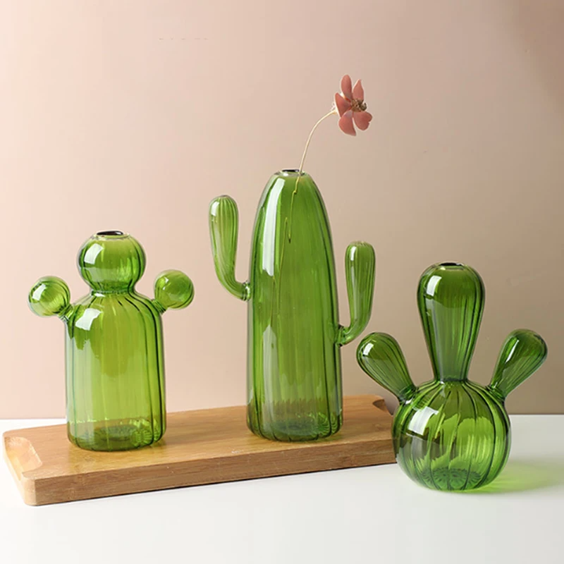 Colourful Glass Vase, Desktop  - Cactus Mix Pot incelemesi ve fiyatı